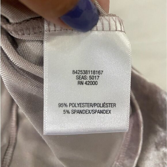 Adam Levine collection mini flare velvet dress size L - Picture 8 of 9